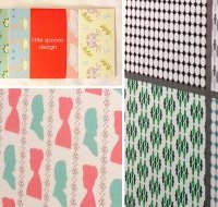 Little Spoons Design, an independent fashion designer exhibiting at Printsource, July 2013