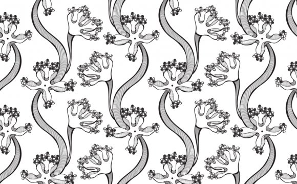 Floral textile Design