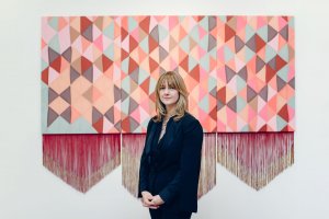 musician Emma Neuberg exhibits her operate in The Gallery as part of our Textile Design Season.