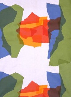 'Pascoe', furnishing fabric, Shirley Craven, 1960s. Museum no. T.143-1989
