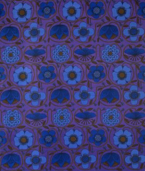 'Prince of Quince', furnishing material, Juliet Glyn-Smith, 1965. Museum no. CIRC.71-1967